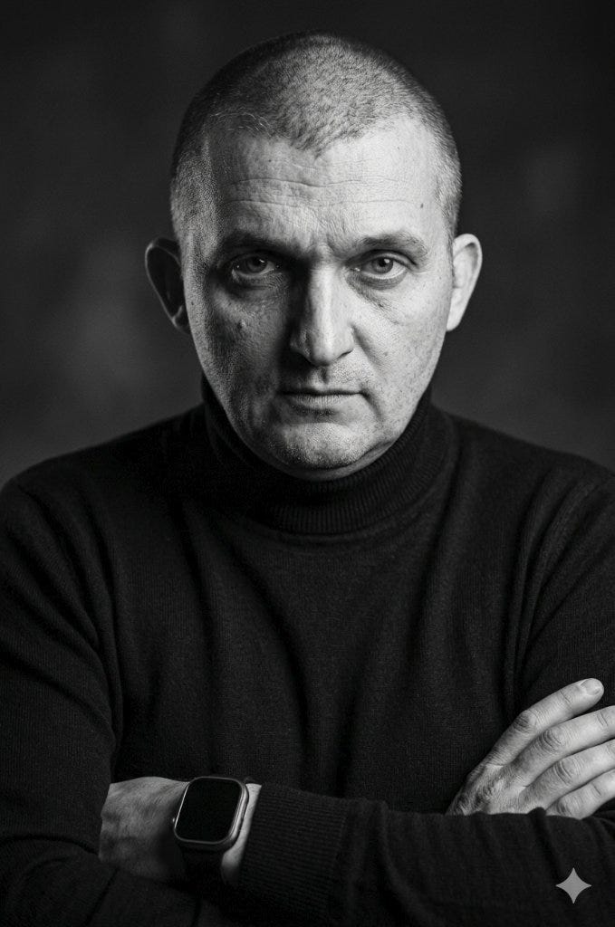 George gets serious here.