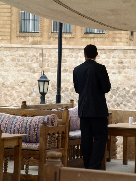 Tea shop, Mardin Turkey 2012