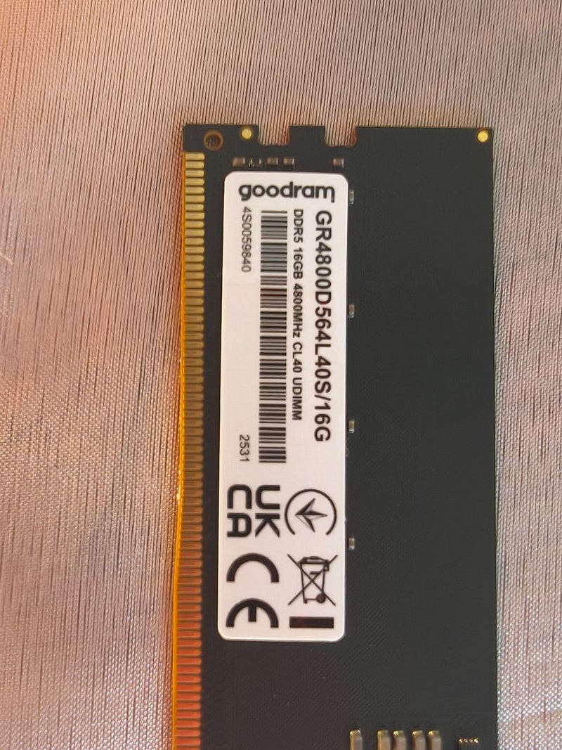 GOODRAM GR4800D 16GB DDR5