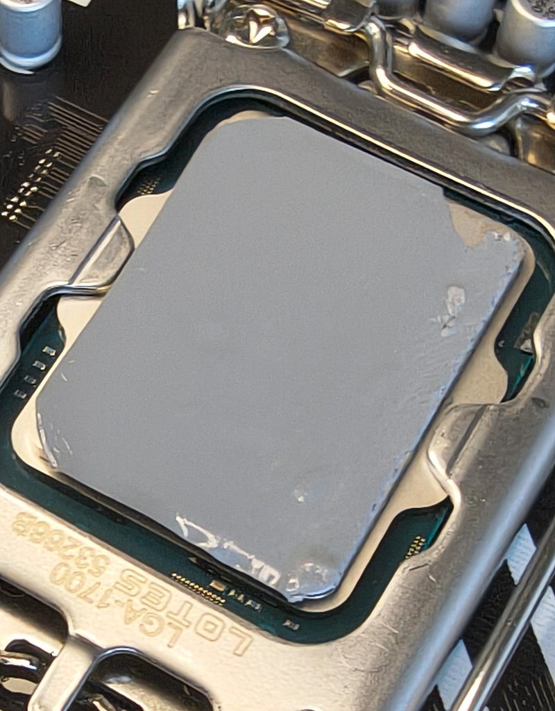 “Pareto-good” thermal pad application. TinyB by Bear.